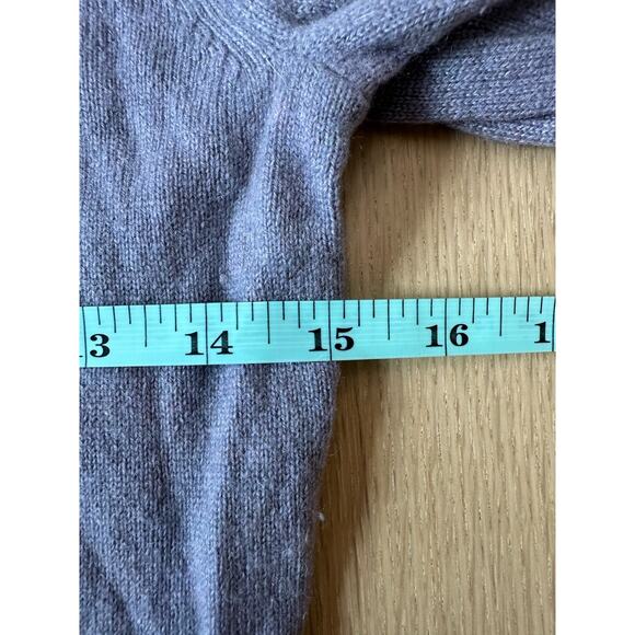 J. Crew Purple 100% Cashmere Turtleneck Sweater - Women’s Size Small 2199 - Picture 5 of 6